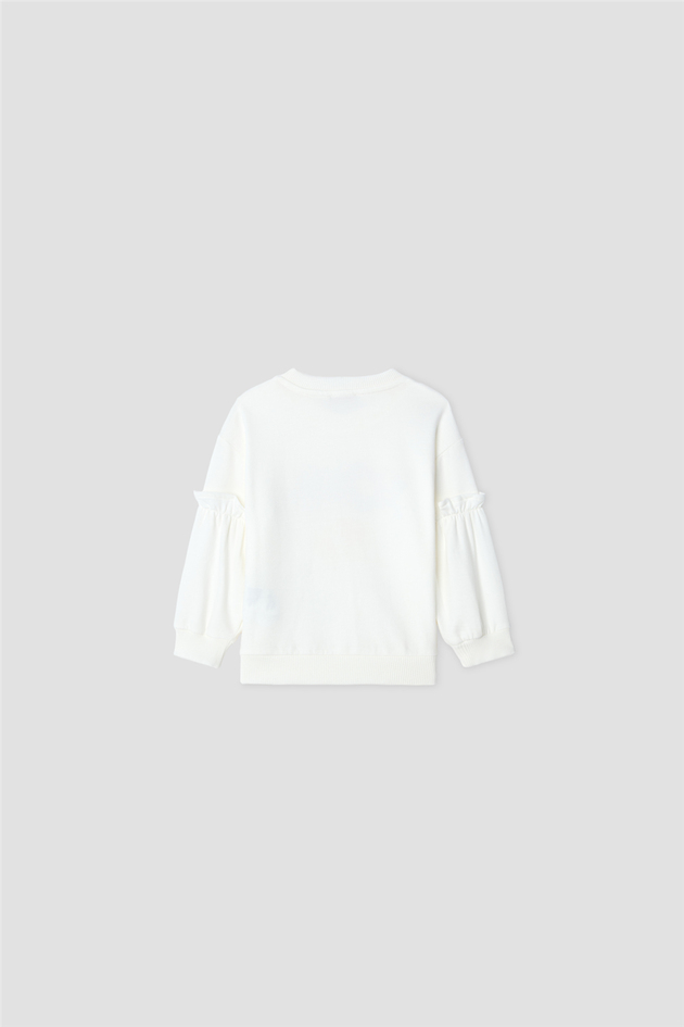 B&G Kız Bebek Bisiklet Yaka SweatshirtB&G Kız Bebek Bisiklet Yaka Sweatshirt