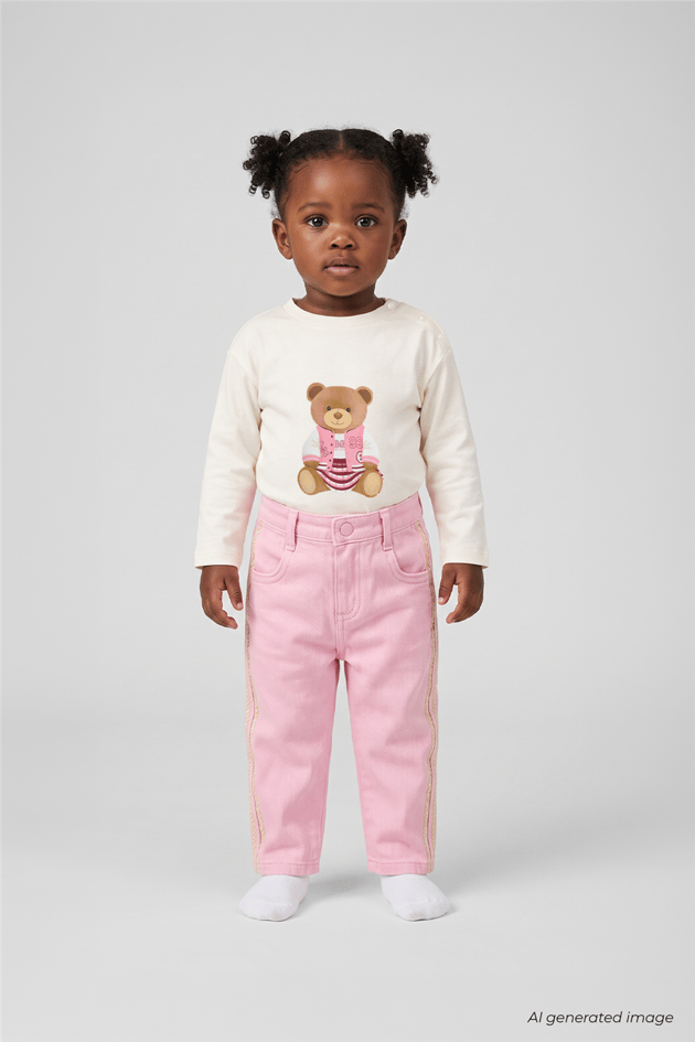 B&G Kız Bebek Denim PantolonB&G Kız Bebek Denim Pantolon
