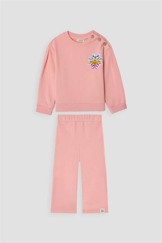 B&G Kız Bebek Pembe Eşofman TakımB&G Kız Bebek Pembe Eşofman Takım