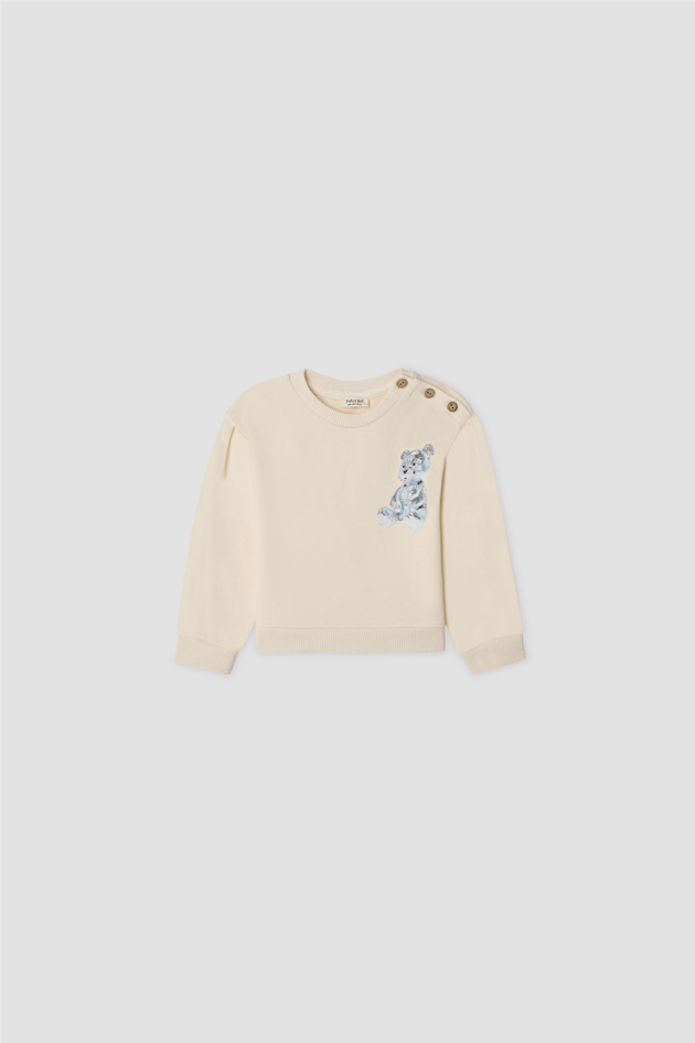 B&G Baby Girls Transfer Printed Crew Neck Eşofman SetB&G Baby Girls Transfer Printed Crew Neck Eşofman Set