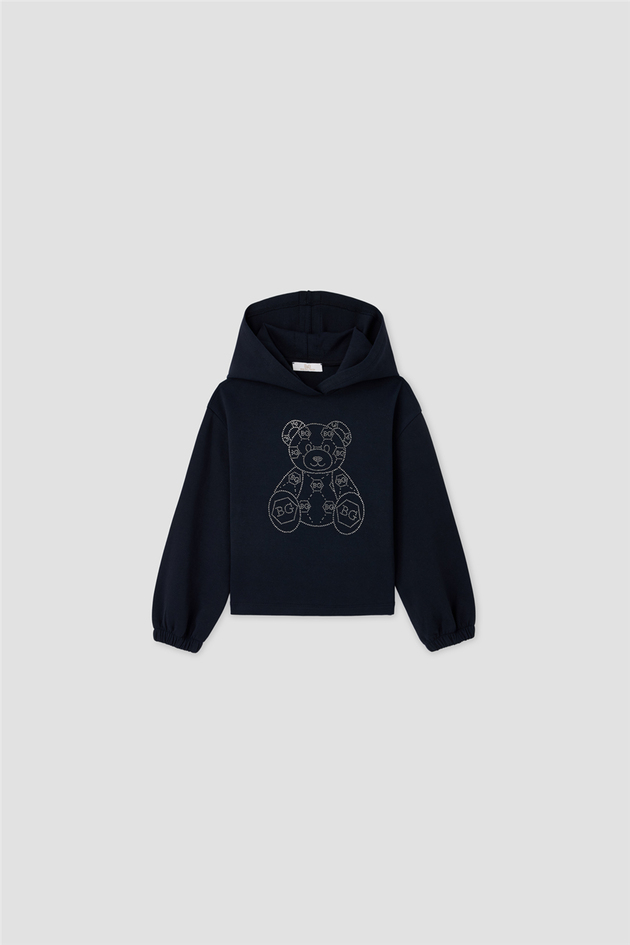 B&G Kız Çocuk Siyah SweatshirtB&G Kız Çocuk Siyah Sweatshirt