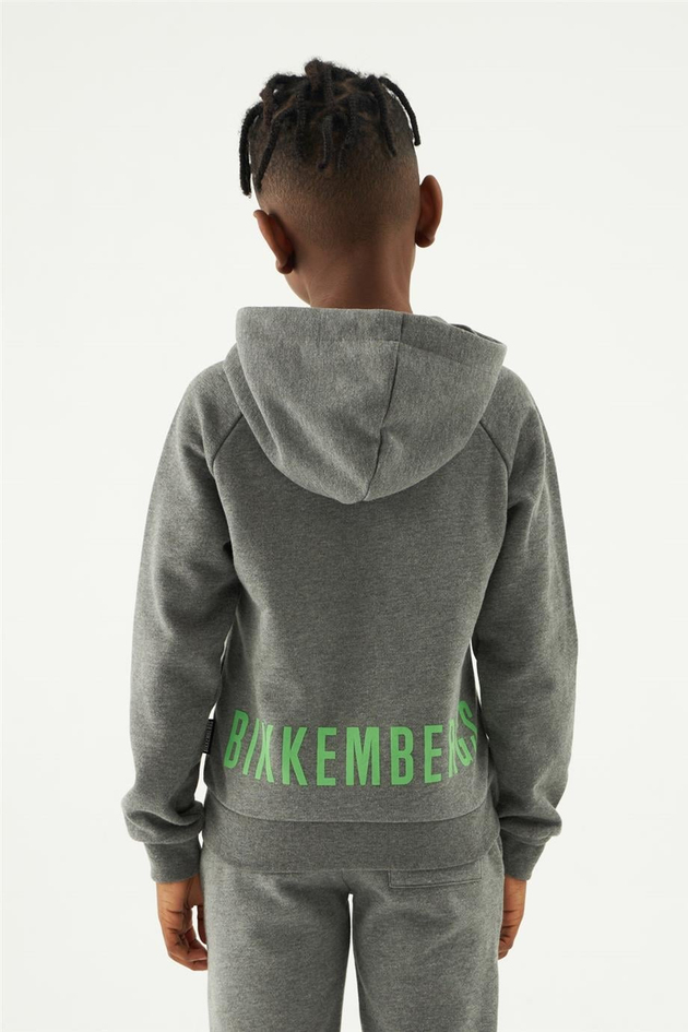 Bikkembergs Erkek Çocuk Gri Sweatshirt