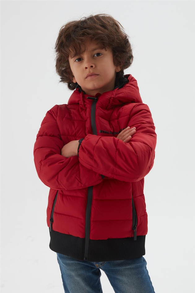 Bikkembergs Erkek Çocuk Kırmızı Mont