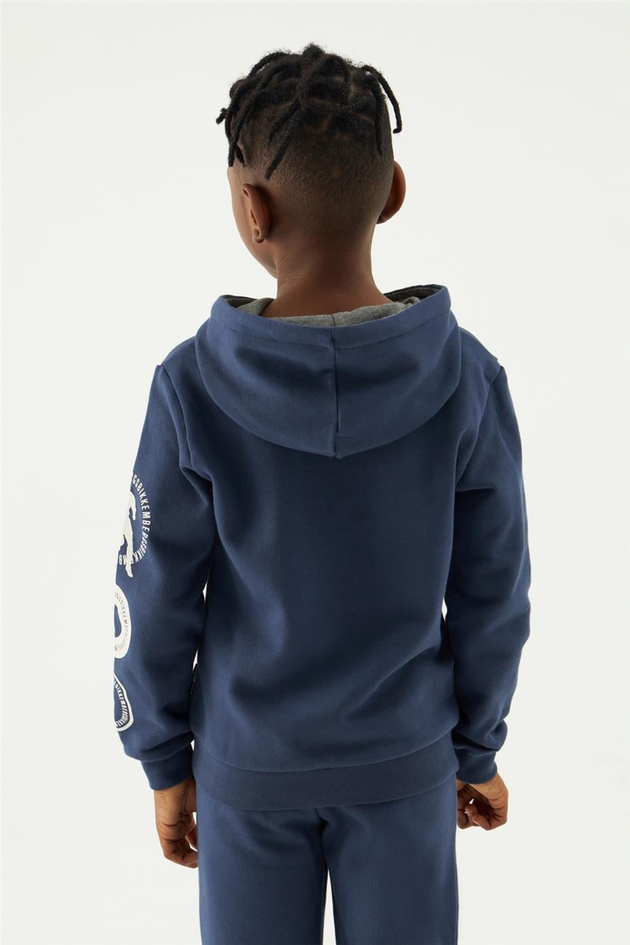 Bikkembergs Erkek Çocuk Lacivert Sweatshirt