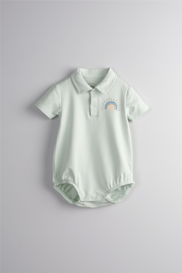 Bondberro Baby Boy Mint OnesieBondberro Baby Boy Mint Onesie
