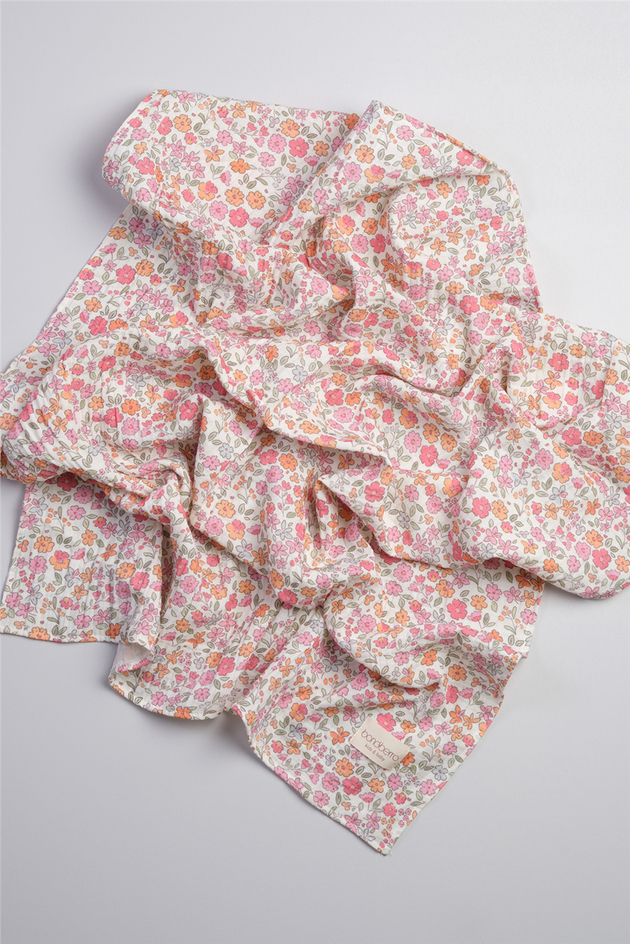Bondberro Baby Girl 100 x 85 cm Multi-Purpose Muslin Swaddle BlanketBondberro Baby Girl 100 x 85 cm Multi-Purpose Muslin Swaddle Blanket