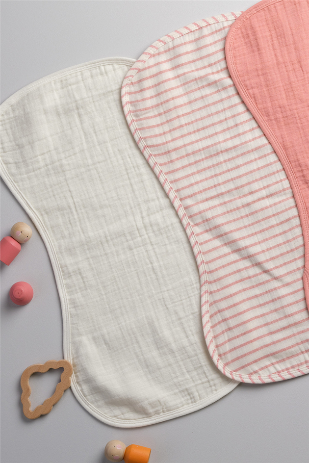 Bondberro Baby Girl Mother & Baby 4-Layer Muslin Burp ClothBondberro Baby Girl Mother & Baby 4-Layer Muslin Burp Cloth