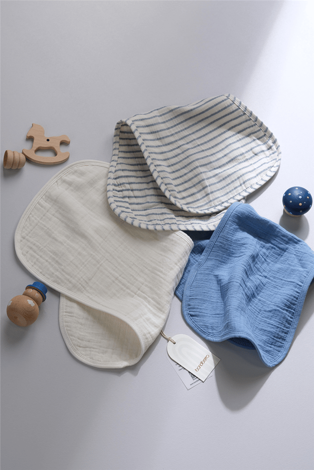 Bondberro Baby Girl Mother & Baby 4-Layer Muslin Burp ClothBondberro Baby Girl Mother & Baby 4-Layer Muslin Burp Cloth