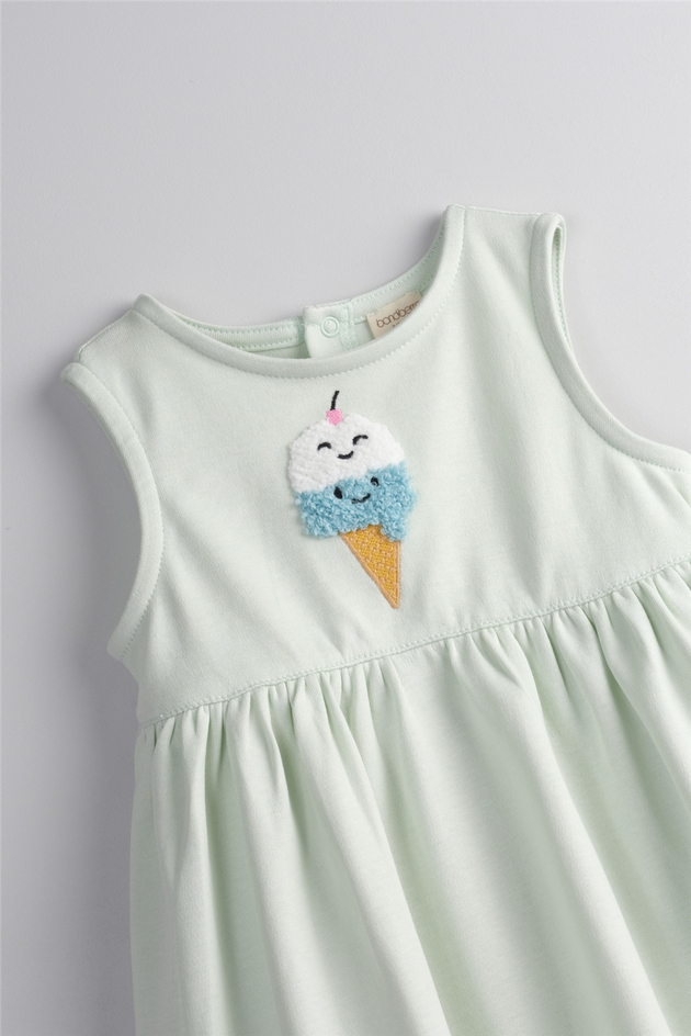 Bondberro Kız Bebek Mint ElbiseBondberro Kız Bebek Mint Elbise