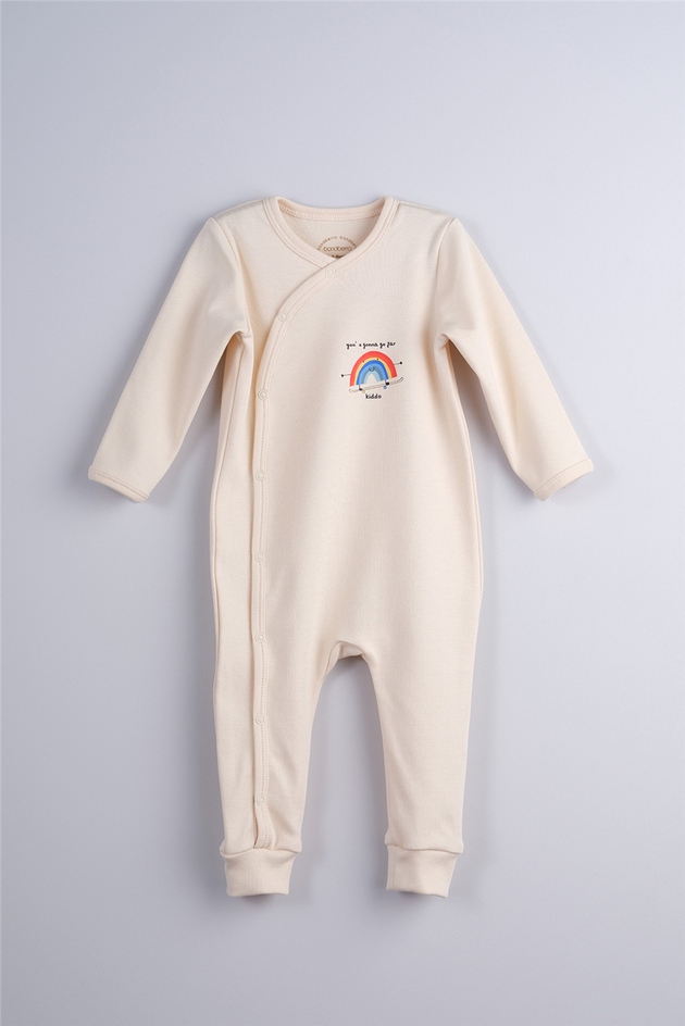 Bondberro Unisex %100 Pamuklu Baskı Detaylı Bebek ve Çocuk TulumBondberro Unisex %100 Pamuklu Baskı Detaylı Bebek ve Çocuk Tulum