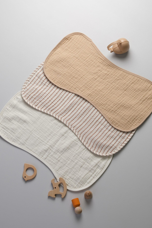 Bondberro Unisex Mother & Baby 4-Layer Muslin Burp ClothBondberro Unisex Mother & Baby 4-Layer Muslin Burp Cloth