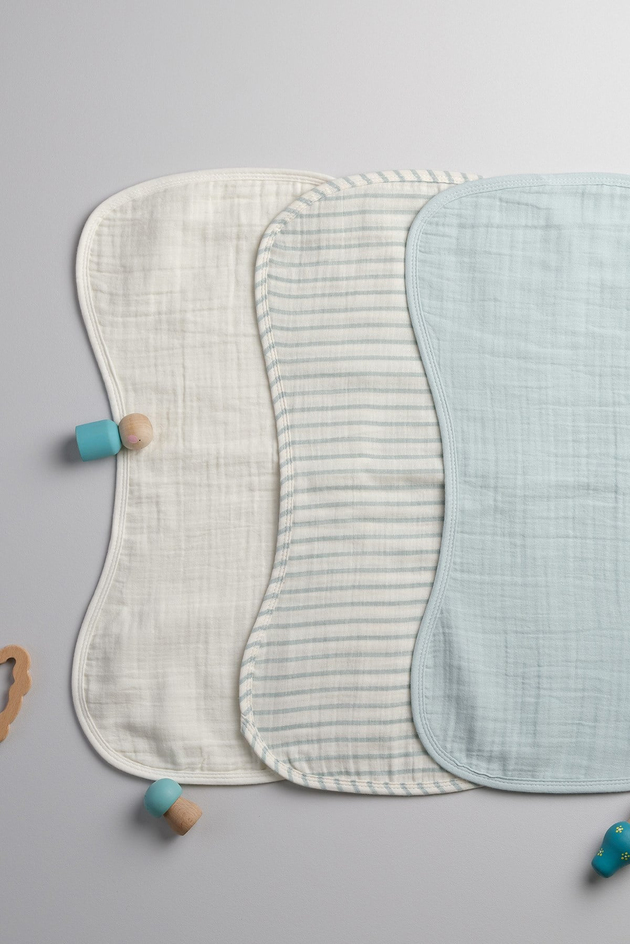 Bondberro Unisex Mother & Baby 4-Layer Muslin Burp ClothBondberro Unisex Mother & Baby 4-Layer Muslin Burp Cloth