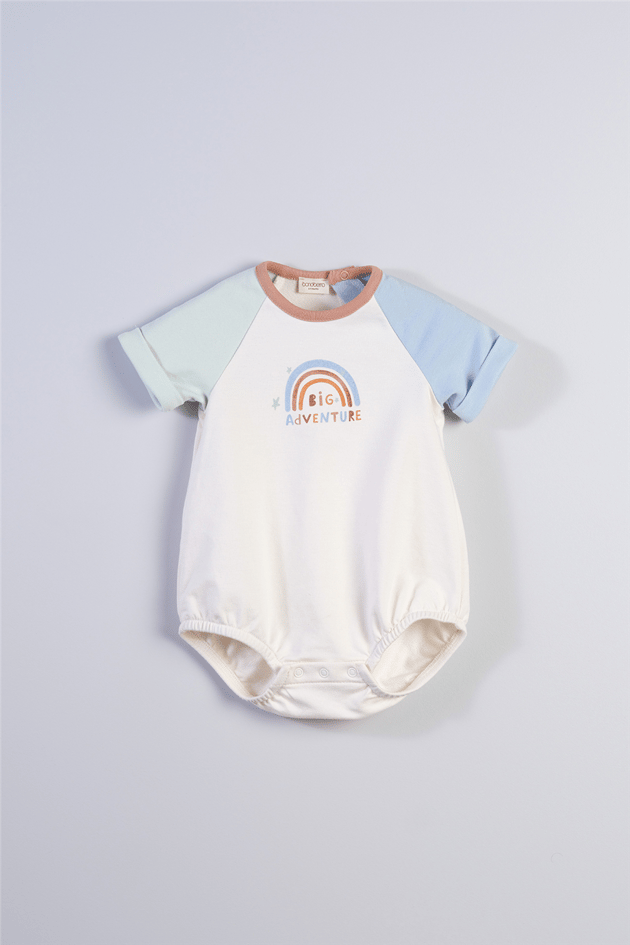 Bondberro Unisex Printed Detail BodysuitBondberro Unisex Printed Detail Bodysuit