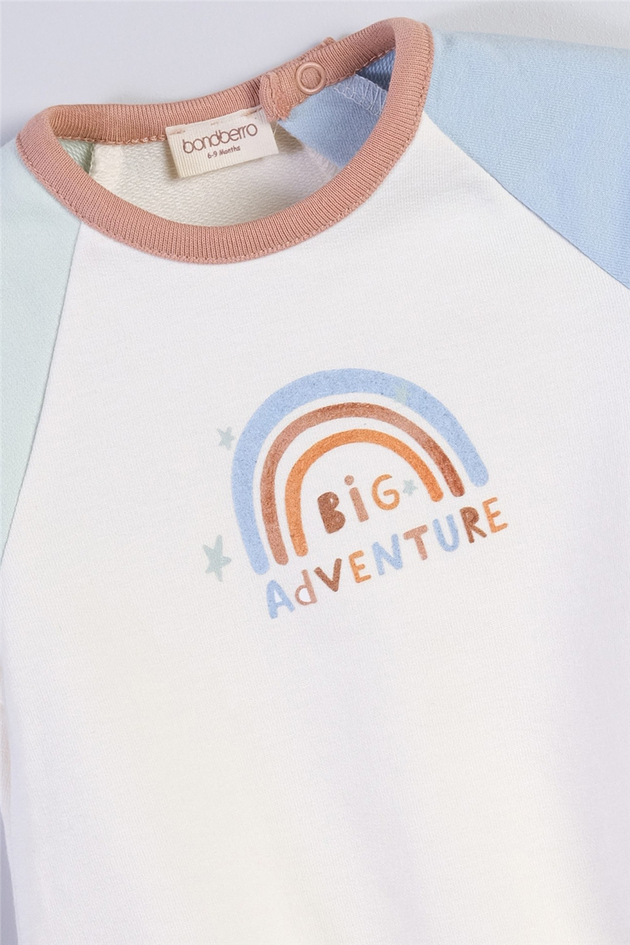 Bondberro Unisex Printed Detail BodysuitBondberro Unisex Printed Detail Bodysuit