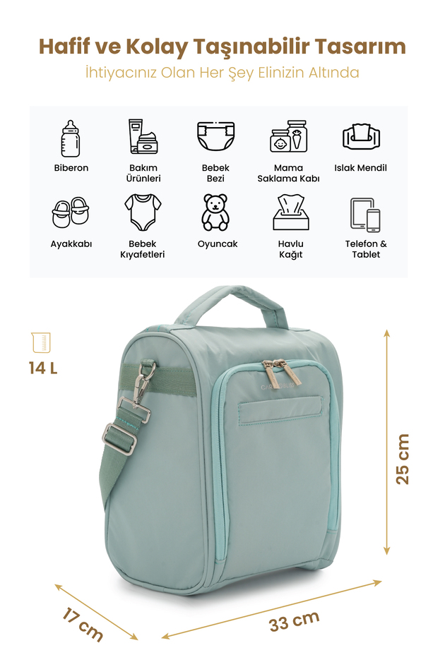 Carrybliss Çapraz Anne ÇantasıCarrybliss Çapraz Anne Çantası