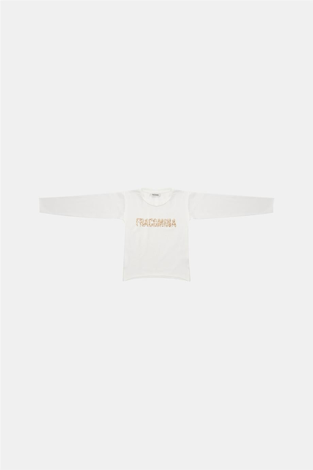 Fracomina Kız Çocuk Beyaz Tshirt