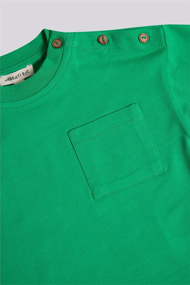 Gb Baby Basic Erkek Bebek Yeşil TshirtGb Baby Basic Erkek Bebek Yeşil Tshirt