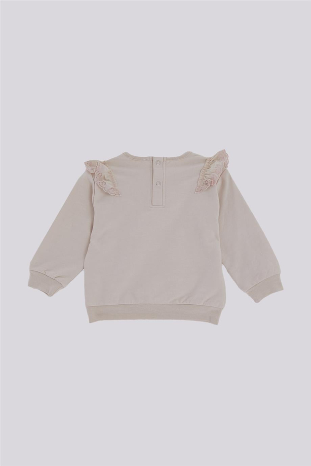 Gb Baby Basic Kız Bebek Ekru Eşofman TakımGb Baby Basic Kız Bebek Ekru Eşofman Takım