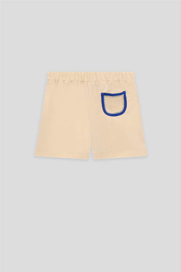 GB Baby Baby Boy Beige ShortsGB Baby Baby Boy Beige Shorts