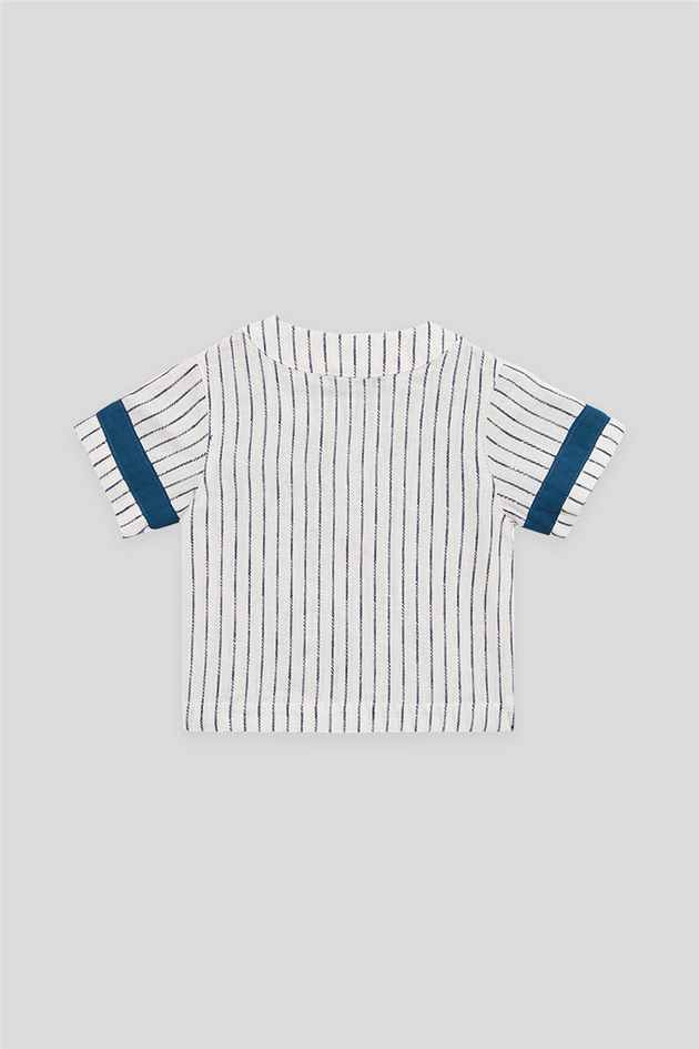 GB Baby Baby Boy Striped ShirtGB Baby Baby Boy Striped Shirt