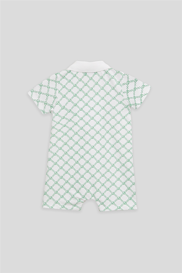 GB Baby Baby Boy Patterned OverallGB Baby Baby Boy Patterned Overall