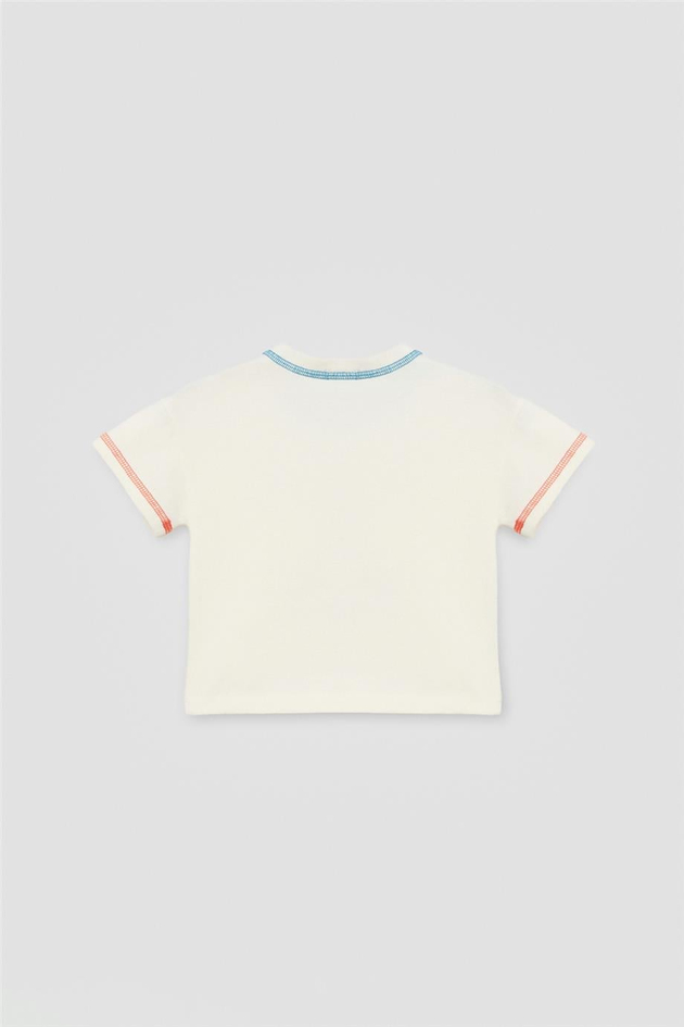 GB Baby Erkek Bebek Ekru TshirtGB Baby Erkek Bebek Ekru Tshirt