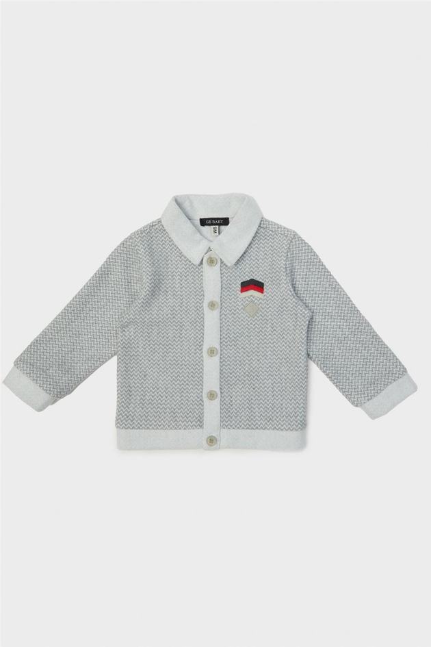GB Baby Erkek Bebek Gri Hırka