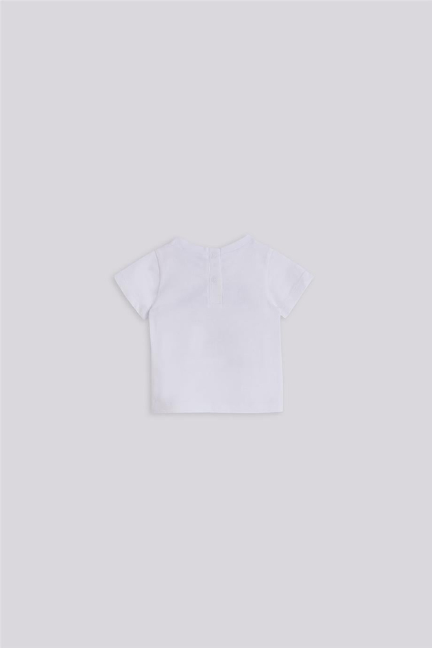 GB Baby Erkek Çocuk Beyaz TshirtGB Baby Erkek Çocuk Beyaz Tshirt