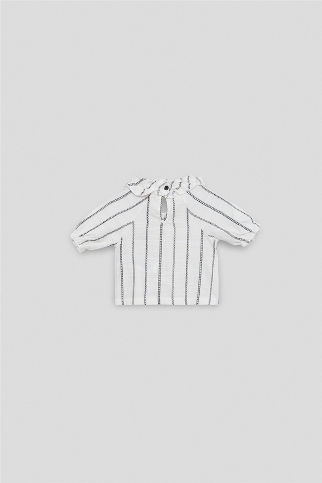 GB Baby Baby Girl Striped BlouseGB Baby Baby Girl Striped Blouse