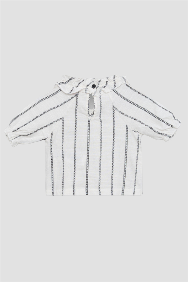 GB Baby Baby Girl Striped BlouseGB Baby Baby Girl Striped Blouse
