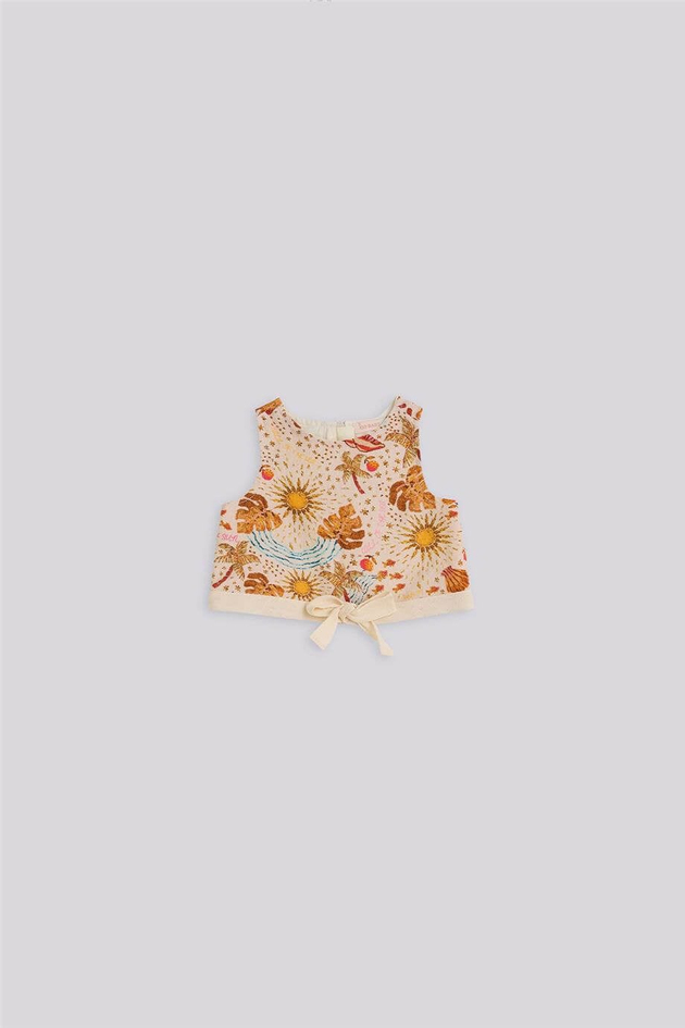 GB Baby Baby Girl Patterned BlouseGB Baby Baby Girl Patterned Blouse
