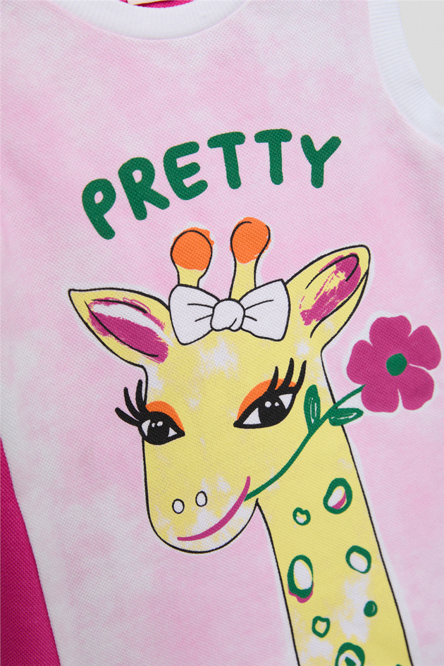 GB Baby Kız Bebek Desenli ElbiseGB Baby Kız Bebek Desenli Elbise