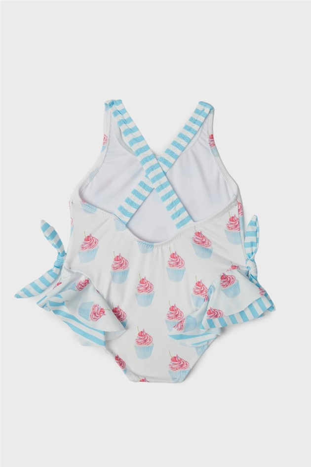 GB Baby Kız Bebek Desenli Mayo