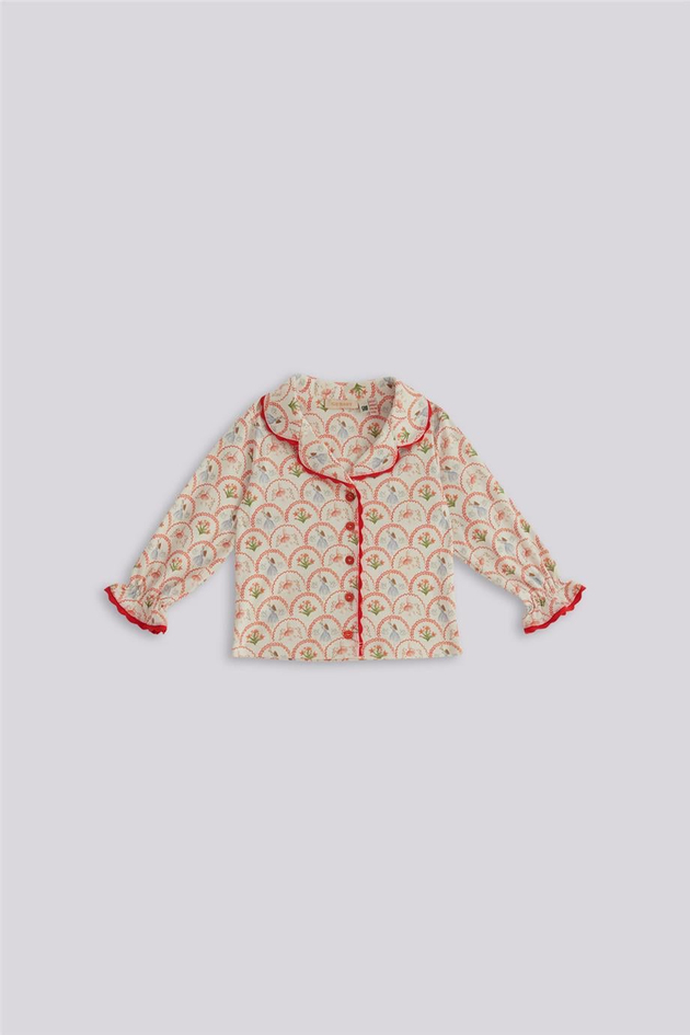 GB Baby Kız Bebek Desenli Pijama TakımGB Baby Kız Bebek Desenli Pijama Takım