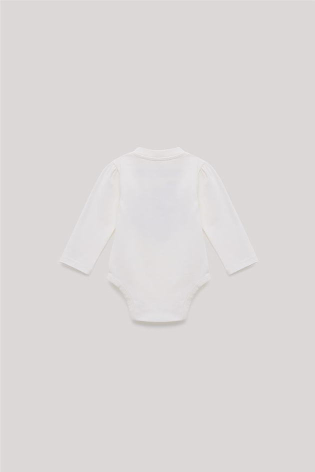 GB Baby Kız Bebek Ekru Body