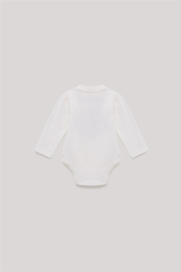 GB Baby Kız Bebek Ekru Body