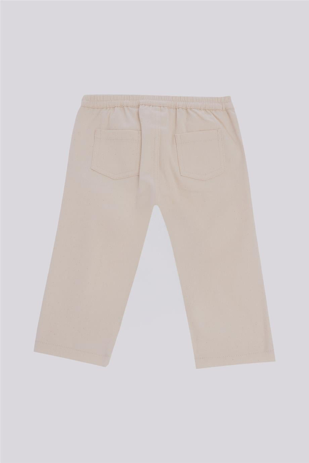 GB Baby Kız Bebek Ekru PantolonGB Baby Kız Bebek Ekru Pantolon
