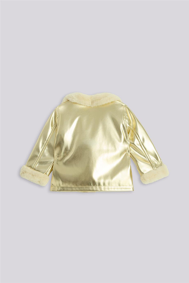 GB Baby Kız Bebek Gold CeketGB Baby Kız Bebek Gold Ceket