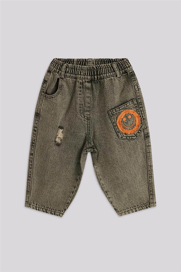 GB Baby Kız Bebek Gri PantolonGB Baby Kız Bebek Gri Pantolon