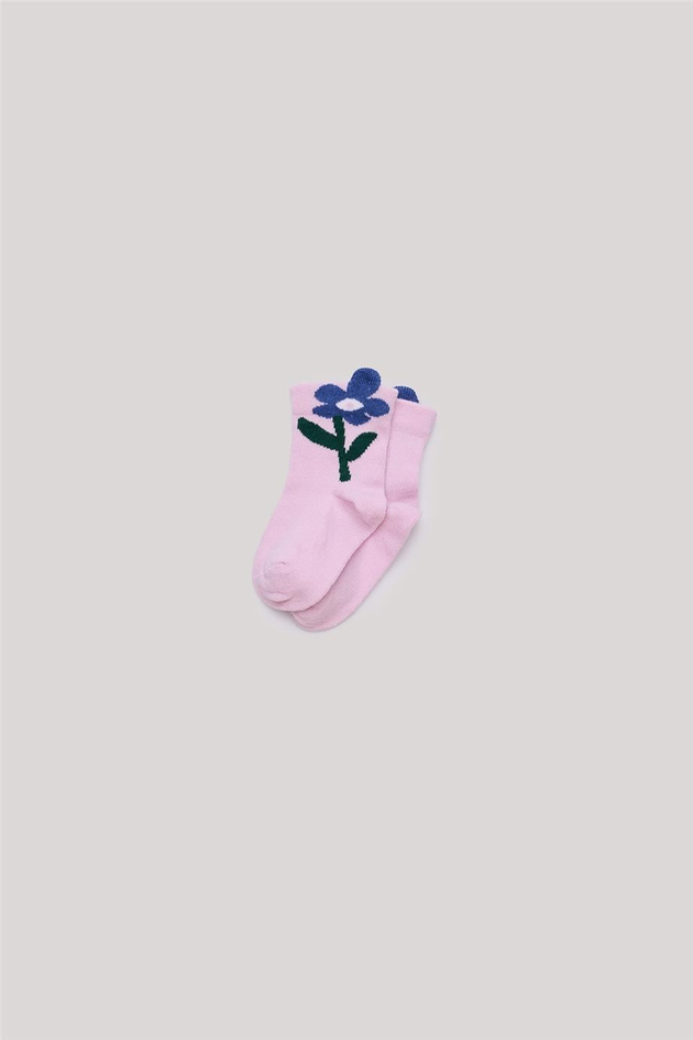 GB Baby Kız Bebek Pembe Çorap