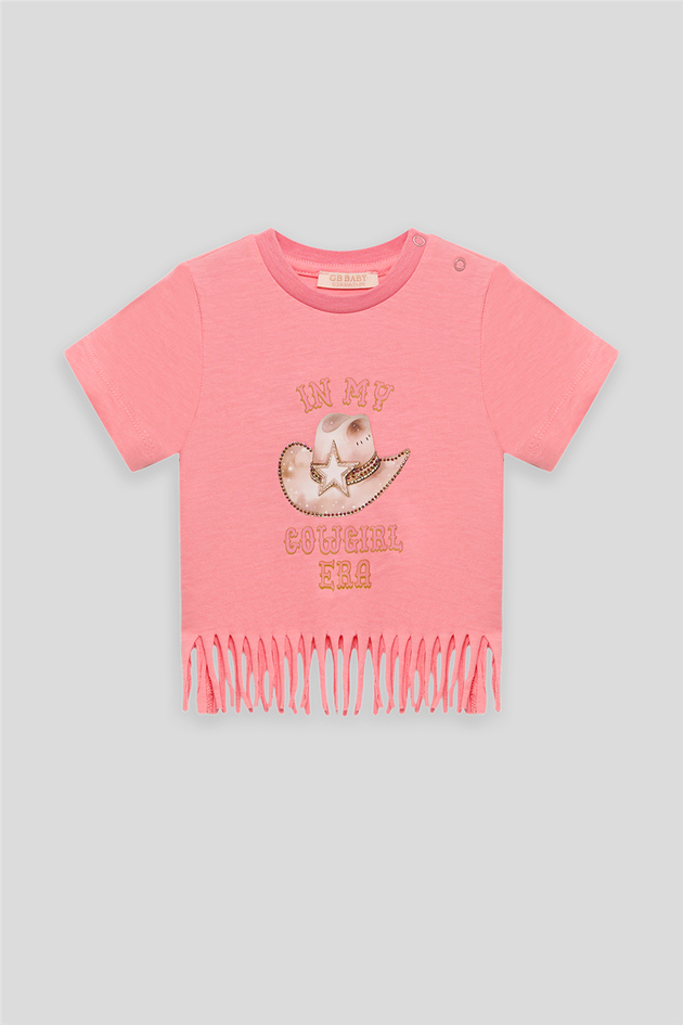 GB Baby Kız Bebek Pembe TshirtGB Baby Kız Bebek Pembe Tshirt