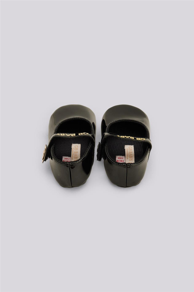 GB Baby Baby Girl Black BooteesGB Baby Baby Girl Black Bootees