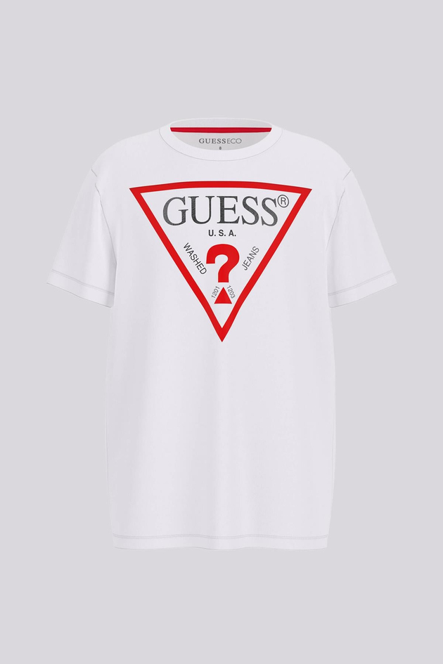 Guess Erkek Çocuk Beyaz TshirtGuess Erkek Çocuk Beyaz Tshirt