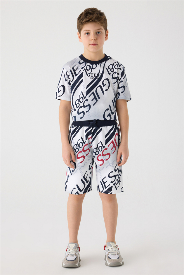 Guess Erkek Çocuk Desenli ŞortGuess Erkek Çocuk Desenli Şort