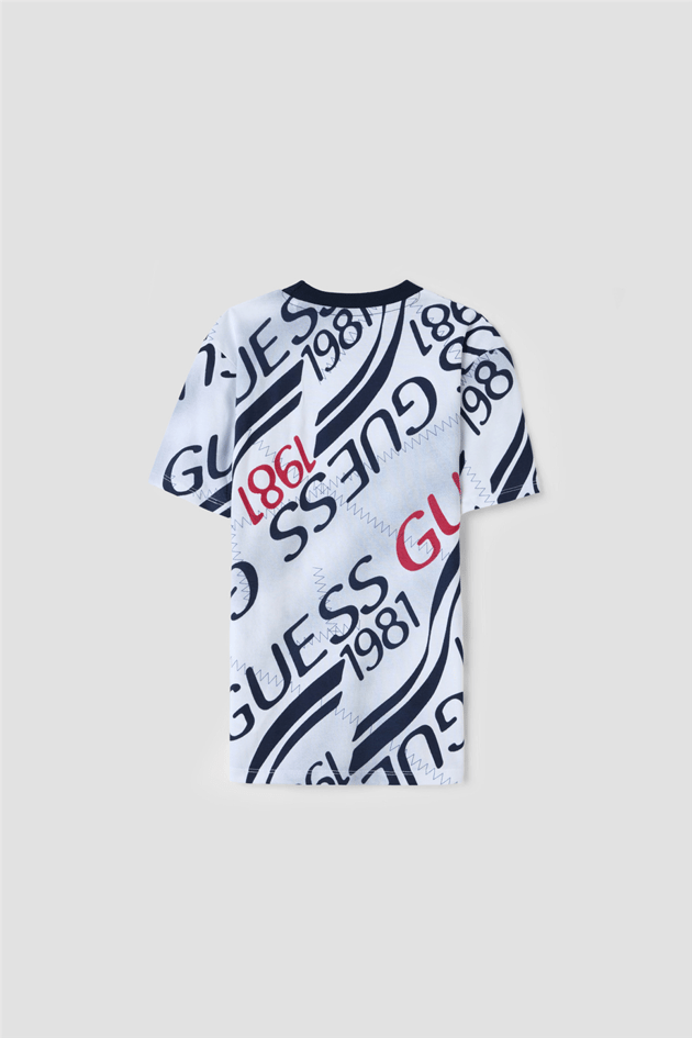 Guess Erkek Çocuk Desenli TişörtGuess Erkek Çocuk Desenli Tişört