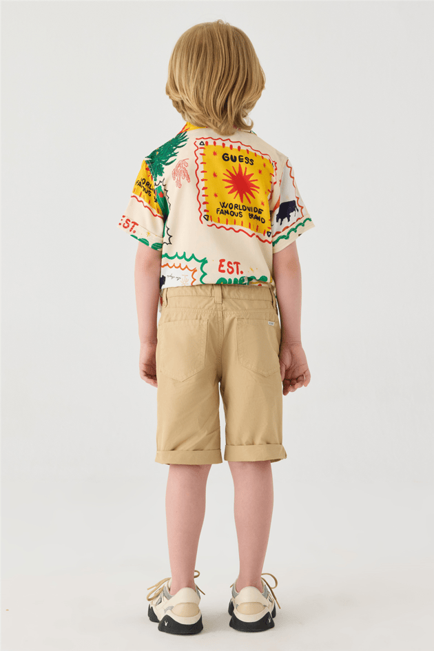 Guess Boy Brown Shorts Guess Boy Brown Shorts 