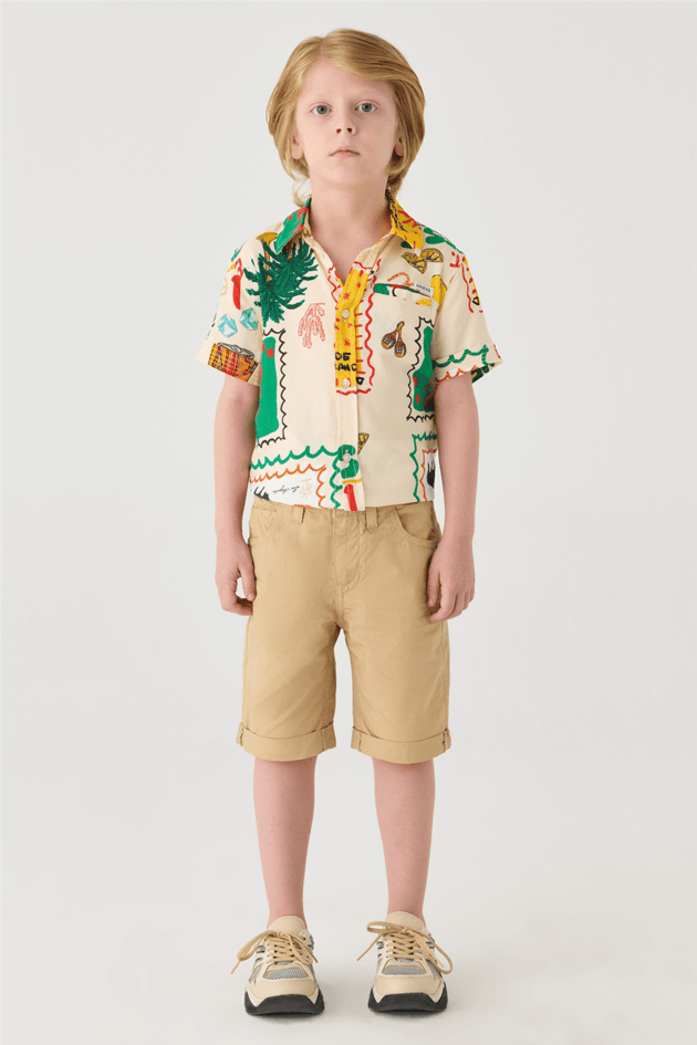 Guess Boy Brown Shorts Guess Boy Brown Shorts 