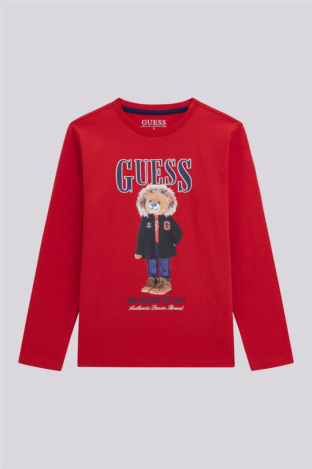 Guess Erkek Çocuk Kırmızı TshirtGuess Erkek Çocuk Kırmızı Tshirt