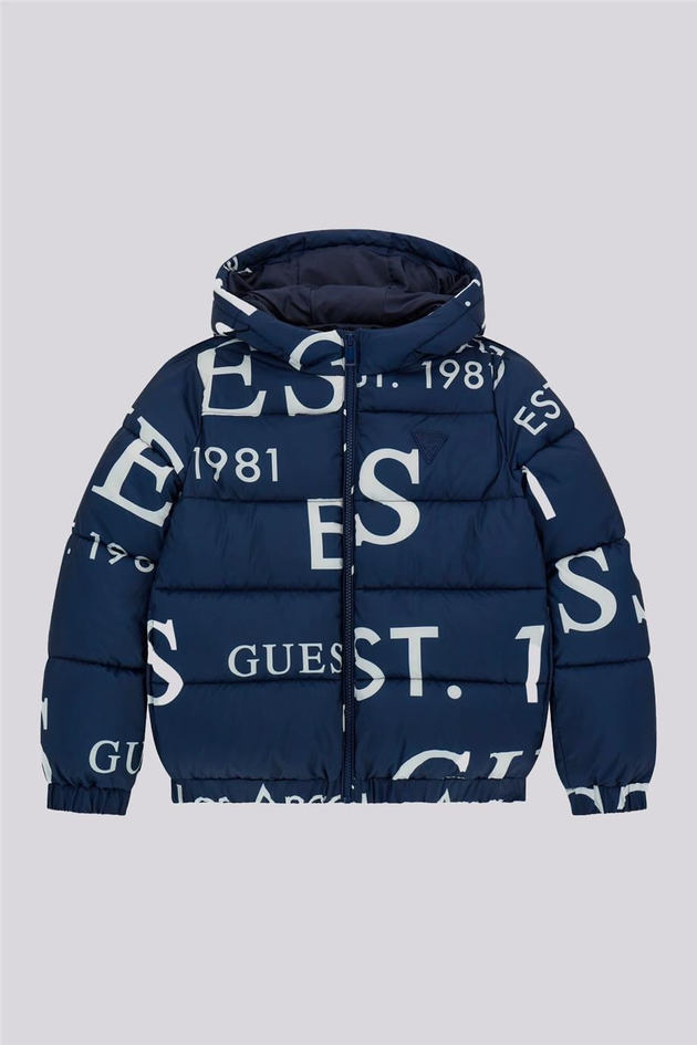 Guess Erkek Çocuk Lacivert MontGuess Erkek Çocuk Lacivert Mont