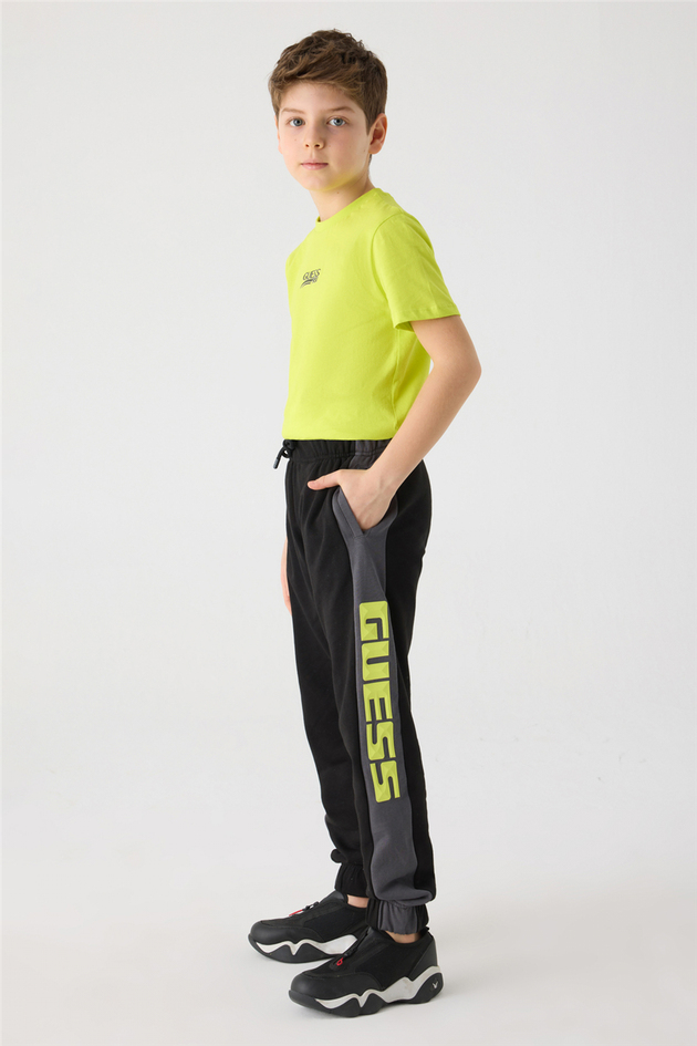 Guess Boy Anthracite Tracksuit BottomGuess Boy Anthracite Tracksuit Bottom